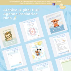 Agenda Pediátrica Niño