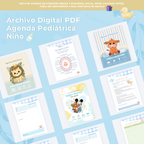 Agenda Pediátrica Niño